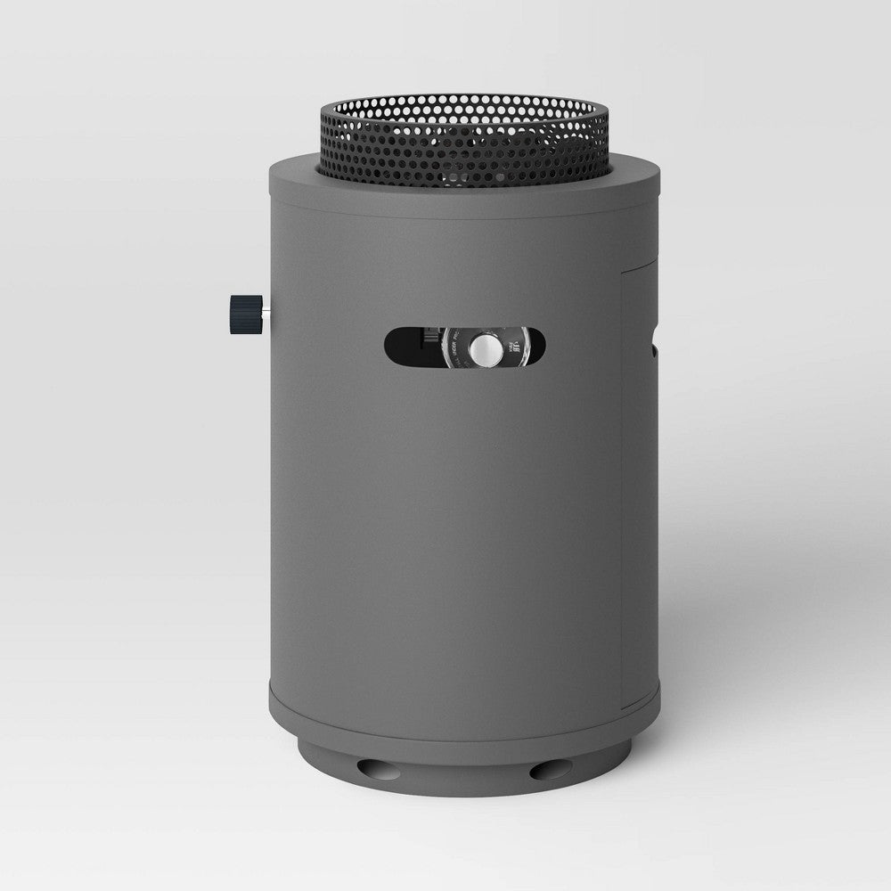 1lb Round Column Fire Pit Gray - Room Essentials™ - Bellso